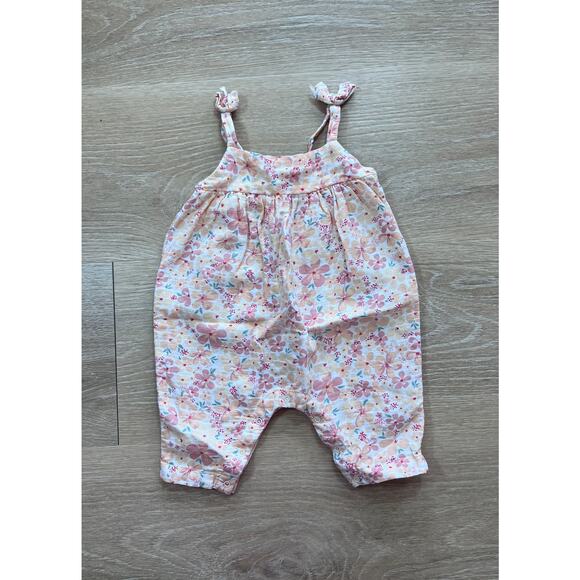 Nordstrom Other - Nordstrom Cotton Romper - 3 month